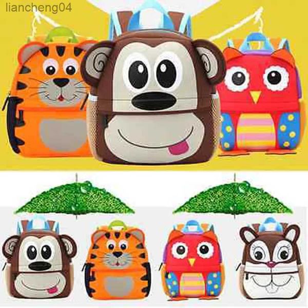 Sacs à dos Enfant en bas âge mignon enfant bébé maternelle cartable 3D dessin animé Animal sac enfants sac à dos sac à dos épaule bébé cadeau pour nouveau-né