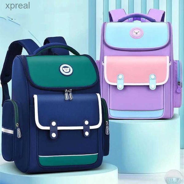 Sac à dos imperméable Chidren School Sacs Boys Girls Girls Primary School Sackepack Orthopedic Schoolbag Backpack Kids Book Bag Mochila Infantil WX