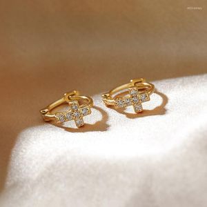 Dos Boucles D'oreilles 1 Paire Zircon Oreille Manchette Or Argent Couleur Poignets Pour Femmes Papillon Clips Sur Croix Lune Non Percé Earcuff