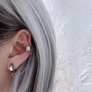 Boucles d'oreilles arri￨re 1pcs en acier inoxydable