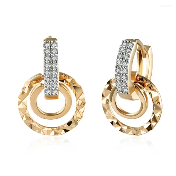 Pendientes traseros Llegada Color dorado para mujer Precio bajo Senhoras Brincos Damen - Ohrring Factory