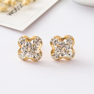 Dos boucles d'oreilles cristal boucle d'oreille manchette balayage Wrap argent or oreille strass grimpeur Clip manchettes pour femmes Punk bijoux Oorbellen