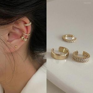 Backs oorbellen ifme delicate zirkon schattige clip vrouwelijk gesp ear manchet geen piercings nep kraakbeen voor vrouwen mode sieraden