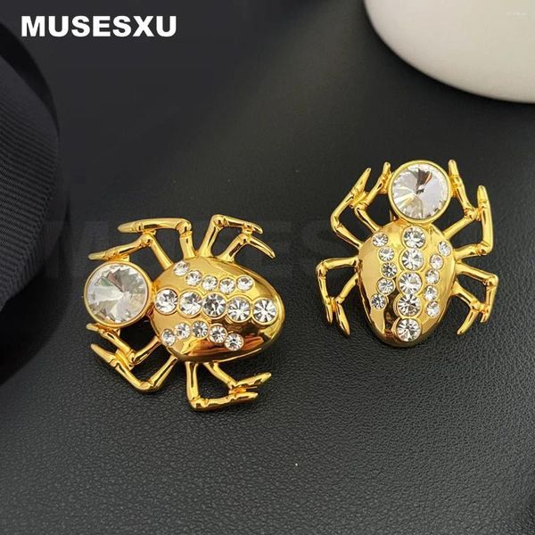 Boucles d'oreilles ACCESSOIRES DE BIEAUX HIP HOP ROCK STYLE DE ROCK DE haute qualité Clip d'oreille en forme d'araignée pour les cadeaux pour femmes