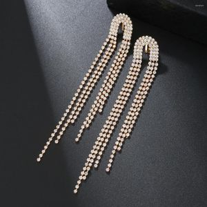 Achterkant oorbellen Luxe dames clip op strass glanzend bruiloft statement feest niet-doorboorde sieraden geschenken