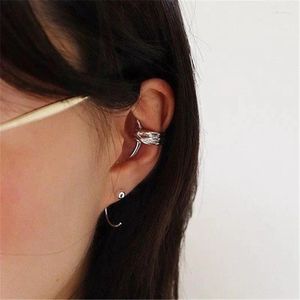 Backs oorbellen metalen geometrie geknoopte oorclip voor vrouwen/mannen zonder piercing hiphop punk manchet unisex Jewellerly Gifts