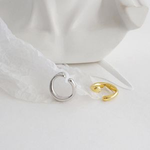 Backs oorbellen S925 Sterling Silver Ear Clip Ins Minimalist heeft geen piercing gesp punk Hypoallergeenic 18K Gold nodig