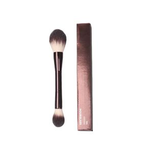 Zandloper Big Veil Powder Double Ended Makeup Brush Nieuwe boxed synthetische highlighting cosmetica enkele borstel