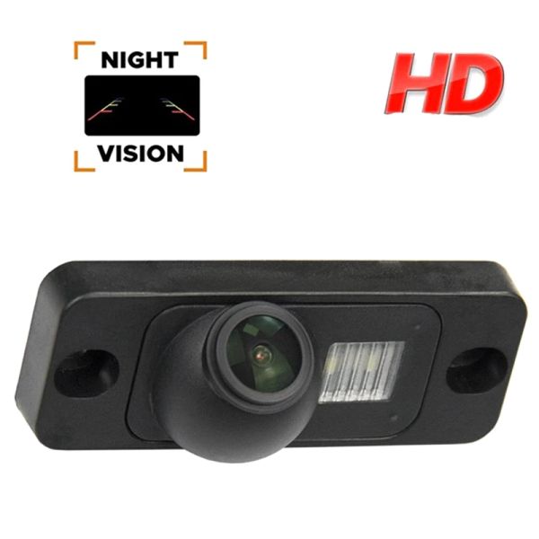 Caméra de sauvegarde HD 1280x720p Camera de stationnement de la vue arrière pour Mercedes W220 W164 W163 ML320 / ML350 / ML400