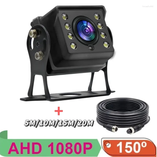 Caméra de recul 12V pour voiture/Bus/RV/camion, 8 pièces, couleur LED blanche, Vision nocturne, Surveillance du véhicule, sécurité