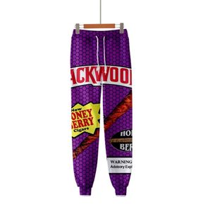 Backwoods Honey Berry 3D Print Joggers Pantal