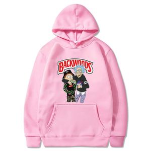 Backwoods Hoodie Designer Topkwaliteit Roze Polo Hoodie Heren Sweatshirts Hoodie Letter Print Zomer Grote Maat Gezamenlijke Naam Mannen En Vrouwen