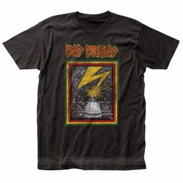 Bad Brains Distred Vintage Capitol Logo t-shirt cott t-shirt hommes été fi t-shirt taille européenne a3ua #