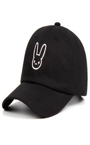 Bad Bunny 100 coton chapeau rappeur Reggaeton artiste papa chapeau Snapbacks unisexe casquette de Baseball chapeau de Concert Hip Hop broderie Hats1378987