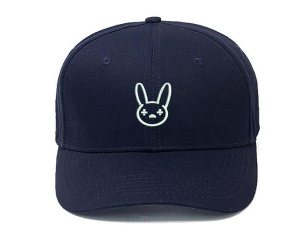 Bad Bunny casquette de Baseball hommes printemps rappeur Hip Hop papa chapeau 100 coton Gorras unisexe brodé os chapeaux 2205116869787