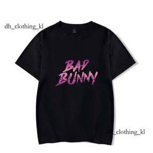 Bad Bunny Rapper Vintage Hip Hop T-shirt Sweatshirt Designer T-shirt Korte mouw Katoen T-shirt Zomer Casual Bad Bunny Shoe Heren T-shirt T-shirt Harajuku Kleding 127