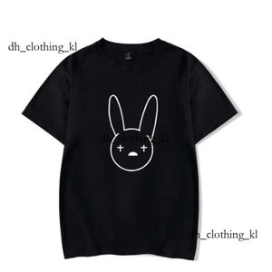 Bad Bunny Rapper Vintage Hip Hop T-shirt Sweat-shirt Designer T-shirt à manches courtes Coton Tshirt Summer Casual Bad Bunny Shoe Mens T-shirt Tee HARAJUKU Vêtements 108