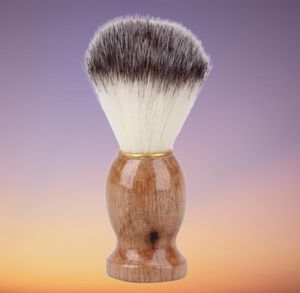 Bancaire à coiffure Broise-rasage Brosse Brosses de rasoir avec poignée en bois Men039 Salon Facial Beard Nettaiteur Tool7676642