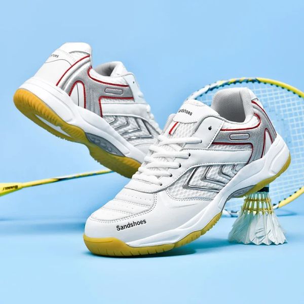 Badminton Brand Brand Badminton Chaussures Professional Chaussures Sports Breathable Ladies mâles Tennis Male Sneakers Sports Ping Pong Chaussures