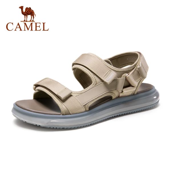 Bádminton Camel Camel Men's Shoes Outdoor Nuevo verano Nonslip Flat Sport Sport Sandals Wild Tendencia de aire de fondo suave Cuschion Beach Shoes Masculino