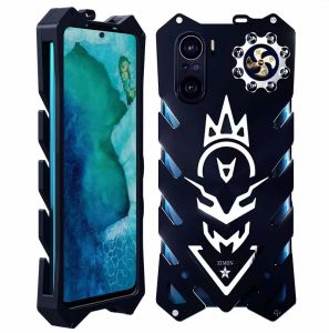 Étui de refroidissement de badminton pour Xiaomi MI 11 Mi11 10S 10 Cadre métallique à vis d'amortisseur ultra MI MIX 4 11I 11X Pro Aluminium Bumper Cover Cover Shell