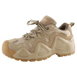 Botas tácticas para hombres de bádminton esdy para hombres senderismo de montaña desierto zapatos de desierto impermeable botas tácticas tácticas zapatillas de caza