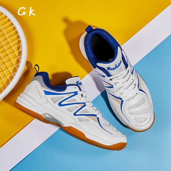 Badminton Men Pickleball Chaussures Fashion Badminton Tennis Sneakers respirant intérieur All Court Chaussures Squash Racketball Volleyball Chaussures