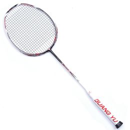 Badminton rackets volledige koolstofracket 7u g5 67 g leeg s gewicht comfortabel niet -slip kielvakgreep beide superlicht duurzaam 230311