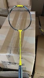 Raquettes de badminton N000Z Raquette Bamdinton pour joueur professionnel Corde gratuite avec sac de badminton 231124