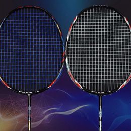 Badmintonrackets Offensief en defensief badmintonracket 4U full carbon smash de na brekende wind 231030