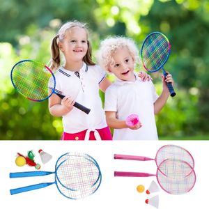 Raquettes de badminton volant raquette jeux de jeu raquette ensemble professionnel enfants équipement de Sport pour enfants 230927