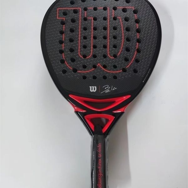 Raquettes de badminton Vairo 91 Padel série professionnelle Palas 3 couches en fibre de carbone Paddle EVA Face Tennis Beach 221104