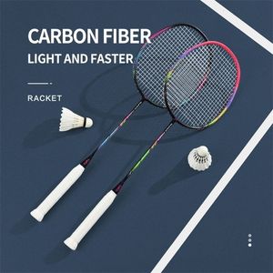 Raquettes de badminton YaKs marque 4UG4 toute raquette en Fiber de carbone 675mm haute qualité 24 26 livres adulte l231030