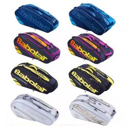 Badminton Sets 2023 Echt Tennis Sport Accessoires Mannen Vrouwen Tennis Badminton Tas Rugzak Voor 36 Rackets 230531