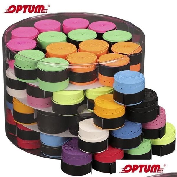 Conjuntos de bádminton 60 PCS Raqueta de tenis Overgrips Padel Grips Sudor Absorbido Wraps Cintas Sweatband 220914271X Drop Entrega Deportes Outdo Dhkzu