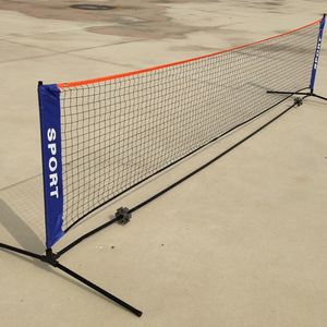 Badmintonsets Standaard Professioneel Tennistrainingsnet Draagbaar Badminton Outdoor Tennisnet voor Mesh Volleybal Sporten Zonder Frame 230907