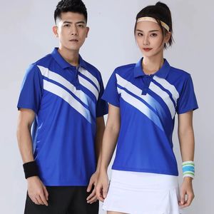 Chemise de badminton pour femmes/hommes ensembles de sport ensembles de vêtements de badminton ensembles de tennis à séchage rapide ensembles de tennis de table chemise de baseball 240304