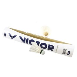 Badmintonshuttles Origineel Victor Badmintonshuttle Hoog Niveau Goud Voor Toernooishuttles Veer Shuttle Bal 231120