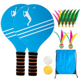Cordes de badminton, Tennis de plage et raquette, ensemble de balles, jeu de Jazzminton, espaces ouverts d'été, jeu de parc, 231213