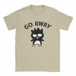 Badtz Carto Maru Penguin T-shirt pour hommes Music Band Casual Cott Cott Tees Crew Neck Sheeve T-shirts Clothes imprimés O4SP #