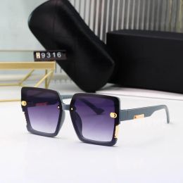 BAEF18 modeontwerper zonnebril hoge kwaliteit witte 2023 zonnebril zwarte luxe dames heren bril dameszonnebril UV400 lens unisex met doos