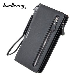 Baellerry fermeture éclair longue femmes portefeuille téléphone pochette porte-monnaie femme sac pour Baellery Carteras Kashelek Portomonee Cuzdan Billetera Y272y