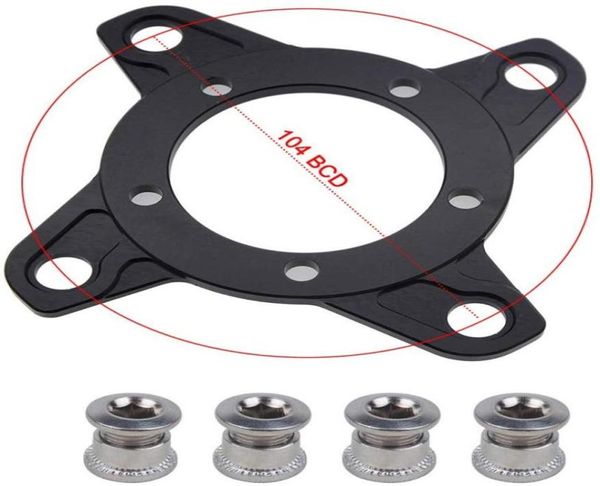 Bafang Bbs0102 Adaptateur de plateau 104 BCD Adaptateur araignée de plateau en alliage d'aluminium Engrenage 8Fun Kit de conversion Moteur de vélo électrique 8227269