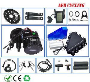 Frete grátis bafang bbshd 48v 1000w kits de motor de manivela média com bateria triangular de íon-lítio 30ah para bicicleta com pneu gordo