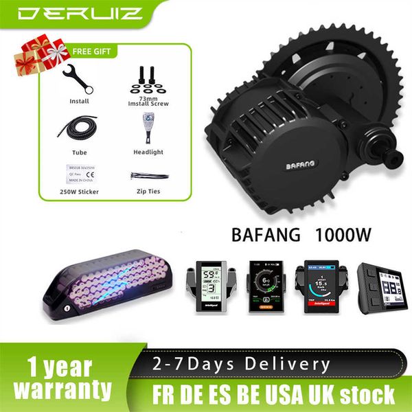 Bafang Motor Kit 52V 1000W Mid Drive Motor Bbshd Electric Bike Conversion Kit 8fun Ebike Central Engine 52V20AH Samsung puissant