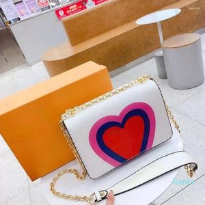 Sac 2024 Spring Style Fashionable Casual All-Match Messenger Lady Chain épaule