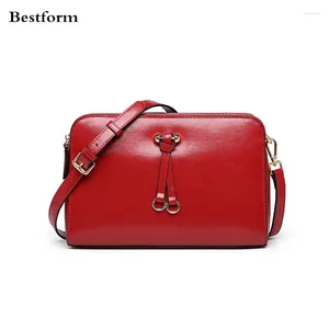 Sac 2024 Style Spring Summer Femmes épaule de haute qualité Split Leather Lady Flap Fashion Design Femme Small Bags