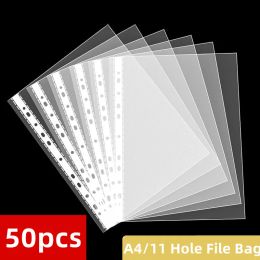 Sac 50pcs 11 trous liant de fichier de classe