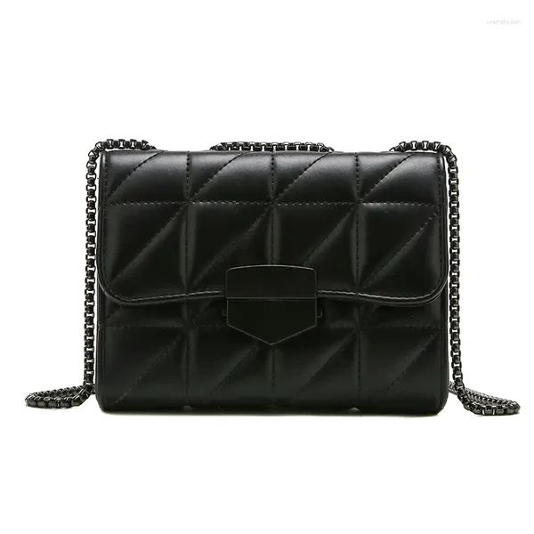 Sacs de sacs pour femmes épaule messager Femme Shopper SAC PU Pu Leather Chain Mobile Phone