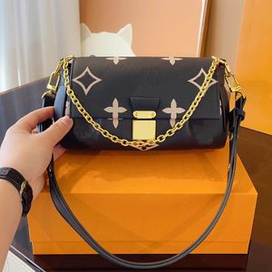 Tassen multi -handtassen ontwerper Louiseits Pochette Viutonits Favoriete tas Crossbody Luxe dame dames avondketen schouderportemonnee merk